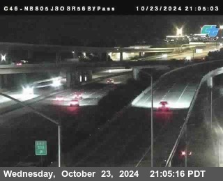 NB 805 at NB 805/5 Merge