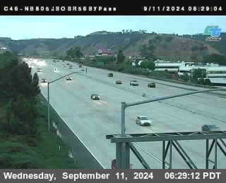 NB 805 at NB 805/5 Merge