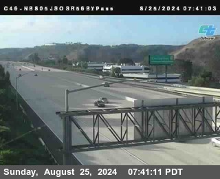 NB 805 at NB 805/5 Merge