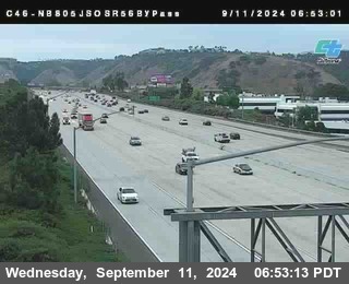 NB 805 at NB 805/5 Merge