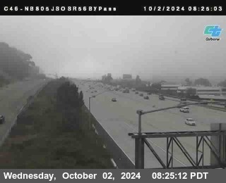 NB 805 at NB 805/5 Merge