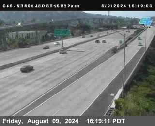 NB 805 at NB 805/5 Merge