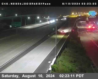 NB 805 at NB 805/5 Merge