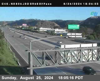 NB 805 at NB 805/5 Merge