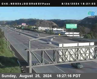 NB 805 at NB 805/5 Merge