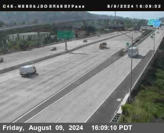 NB 805 at NB 805/5 Merge