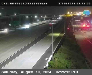 NB 805 at NB 805/5 Merge