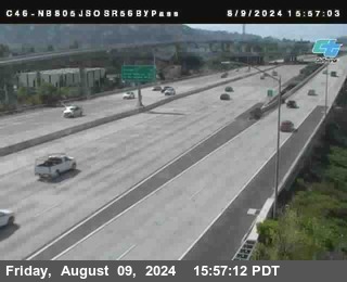 NB 805 at NB 805/5 Merge