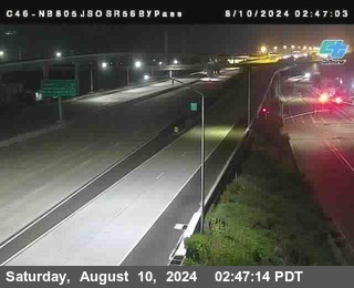 NB 805 at NB 805/5 Merge