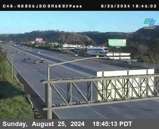 NB 805 at NB 805/5 Merge