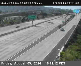 NB 805 at NB 805/5 Merge