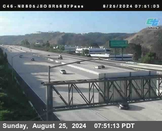 NB 805 at NB 805/5 Merge