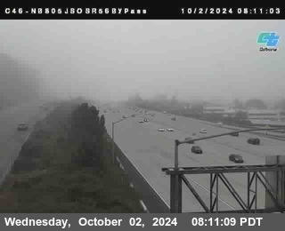 NB 805 at NB 805/5 Merge