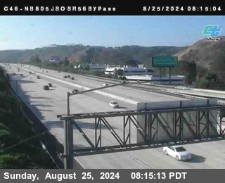 NB 805 at NB 805/5 Merge