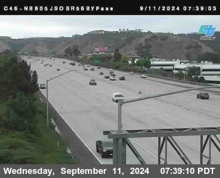 NB 805 at NB 805/5 Merge