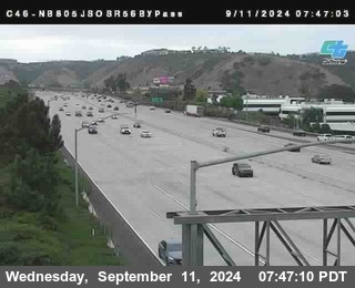 NB 805 at NB 805/5 Merge