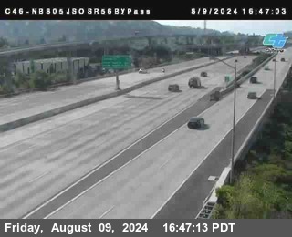 NB 805 at NB 805/5 Merge