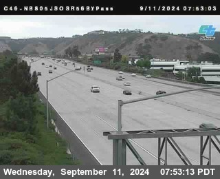 NB 805 at NB 805/5 Merge