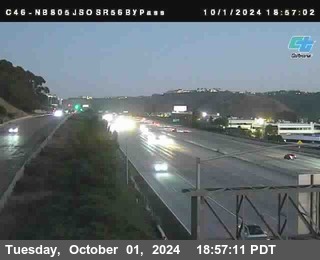 NB 805 at NB 805/5 Merge