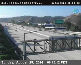 NB 805 at NB 805/5 Merge