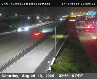 NB 805 at NB 805/5 Merge