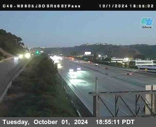 NB 805 at NB 805/5 Merge