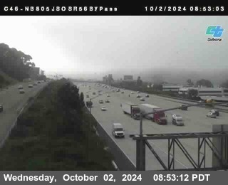 NB 805 at NB 805/5 Merge