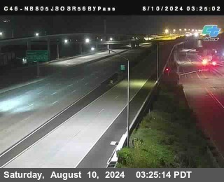 NB 805 at NB 805/5 Merge