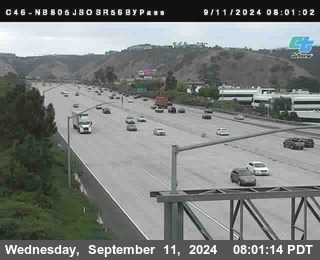 NB 805 at NB 805/5 Merge