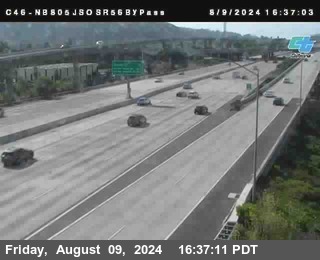 NB 805 at NB 805/5 Merge