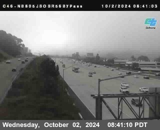 NB 805 at NB 805/5 Merge