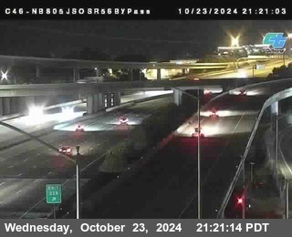 NB 805 at NB 805/5 Merge