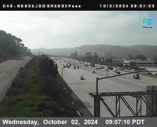 NB 805 at NB 805/5 Merge