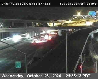 NB 805 at NB 805/5 Merge