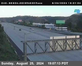 NB 805 at NB 805/5 Merge