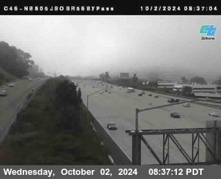 NB 805 at NB 805/5 Merge