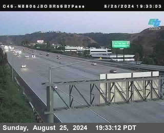 NB 805 at NB 805/5 Merge