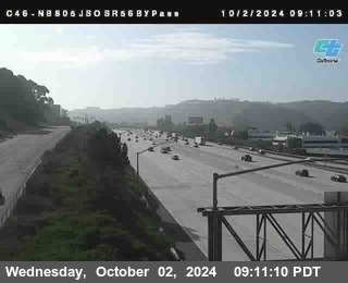 NB 805 at NB 805/5 Merge