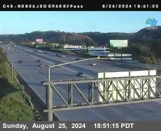 NB 805 at NB 805/5 Merge