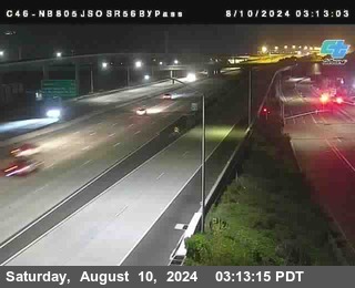 NB 805 at NB 805/5 Merge