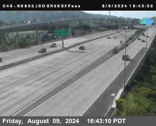 NB 805 at NB 805/5 Merge