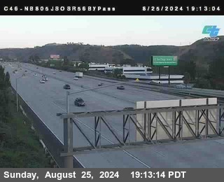 NB 805 at NB 805/5 Merge