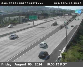 NB 805 at NB 805/5 Merge