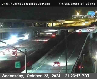 NB 805 at NB 805/5 Merge