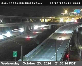 NB 805 at NB 805/5 Merge