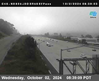 NB 805 at NB 805/5 Merge