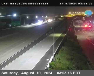 NB 805 at NB 805/5 Merge