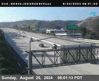 NB 805 at NB 805/5 Merge