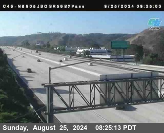 NB 805 at NB 805/5 Merge