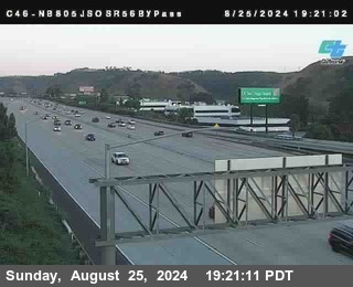 NB 805 at NB 805/5 Merge